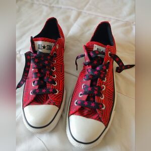 Converse Pink/Black All-Star Chucks - NEVER WORN!